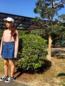 「FREIKNOCK（ フライノック）のアイテム」を使った、あっきーほさん（レディース・156cm）の秋コーディネート