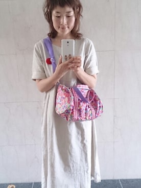 「fafa（フェフェ）のアイテム」を使った、knmさん（レディース・154cm）の夏コーディネート