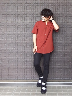 心さん（メンズ・165cm）の夏コーディネート