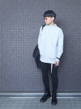 「Undercoverism（アンダーカバイズム）のアイテム」を使った、心さん（メンズ・165cm）の秋コーディネート