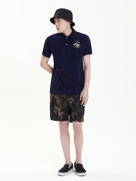 「polo shirts」｜CLIFさん（メンズ・175cm）の夏コーディネート