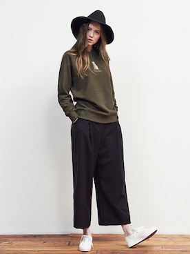 「sweatshirt」｜CLIFさん（レディース・171cm）の夏コーディネート