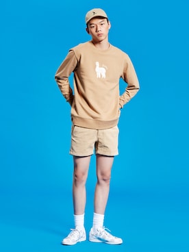 「MTM」｜「アイテム（帽子）」を使った、CLIFさん（メンズ・185cm）の秋コーディネート
