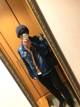 「BACKS（バックス）のアイテム」を使った、Goenji@相互フォローさん（メンズ・171cm）の秋コーディネート