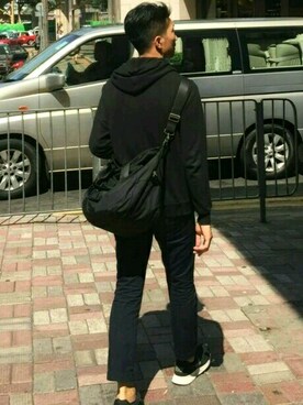 「5cm（ファイブシーエム）のアイテム（ジャケット/アウター）」を使った、CRAB_Pさん（メンズ・176cm）の春コーディネート