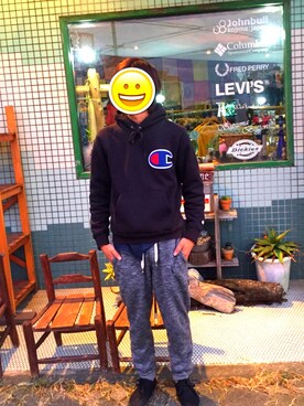 「Levi's（リーバイス）のアイテム（その他）」を使った、KEITOさん（メンズ・172cm）の秋コーディネート