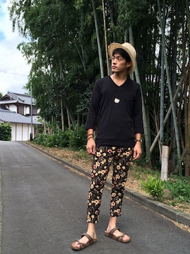 五右衛門さん(メンズ・175cm)の夏コーディネート