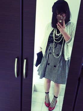 笑美∞さん(レディース・160cm)の夏コーディネート