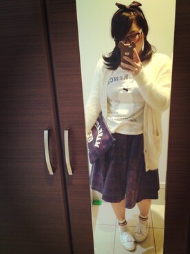 笑美∞さん（レディース・160cm）の秋コーディネート