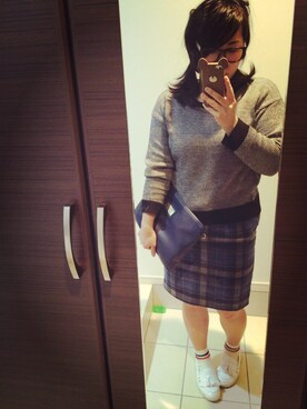 笑美∞さん（レディース・160cm）の秋コーディネート