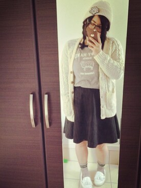 笑美∞さん（レディース・160cm）の秋コーディネート