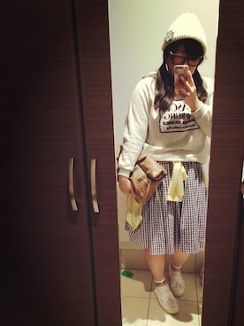 笑美∞さん（レディース・160cm）の春コーディネート