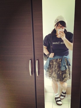 笑美∞さん（レディース・160cm）の夏コーディネート