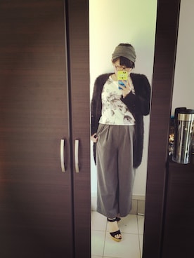 「RAY CASSIN（レイカズン）のアイテム」を使った、笑美∞さん（レディース・160cm）の春コーディネート