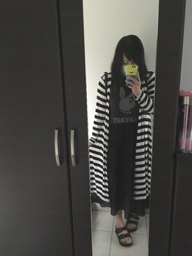 「Days（デイズ）のアイテム（トップス）」を使った、笑美∞さん（レディース・160cm）の春コーディネート