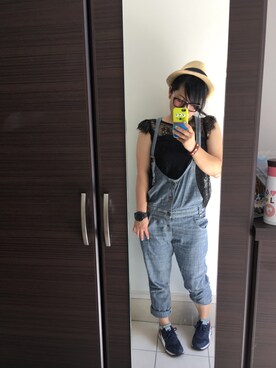 「C.C.CROSS（シーシークロス）のアイテム」を使った、笑美∞さん（レディース・160cm）の夏コーディネート