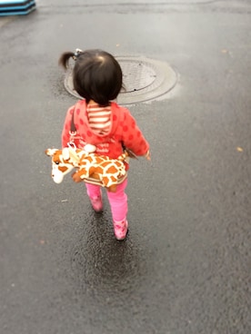 「雨」｜yunopiさん（キッズ・80cm）の冬コーディネート