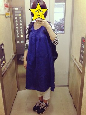 そらまる◎さん（レディース・159cm）の夏コーディネート