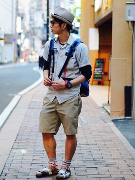 おれんじらいんさんのコーディネート