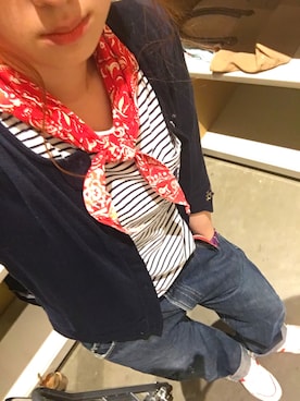 柚子さん（レディース・158cm）の夏コーディネート