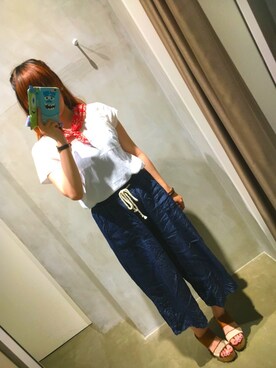 柚子さん（レディース・158cm）の夏コーディネート