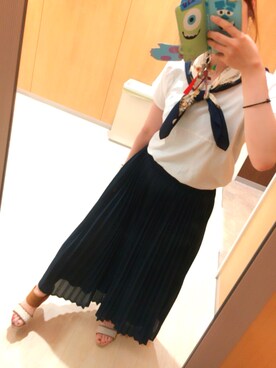 柚子さん（レディース・158cm）の夏コーディネート