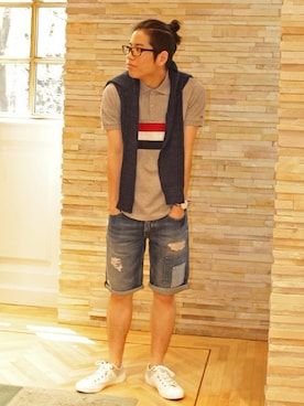 AKIさん（メンズ・165cm）の春コーディネート