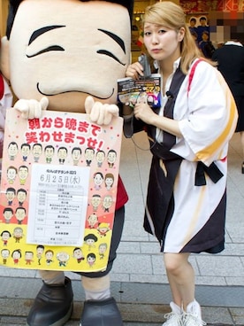 稲田美紀さん（レディース・165cm）の夏コーディネート