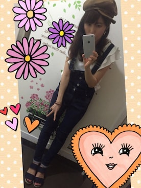 「ラブ＆ピース2016」｜「アイテム（オールインワン・サロペット）」を使った、真琴さん（レディース・149cm）の秋コーディネート