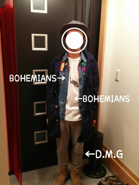 トニーさん（メンズ・168cm）の冬コーディネート