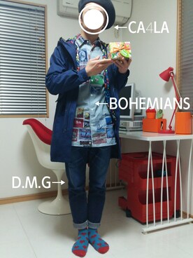 トニーさん（メンズ・168cm）の冬コーディネート