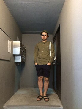 INDVEさん（メンズ・188cm）の春コーディネート