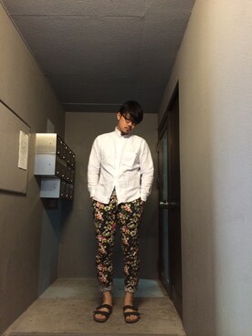 INDVEさん(メンズ・188cm)の春コーディネート