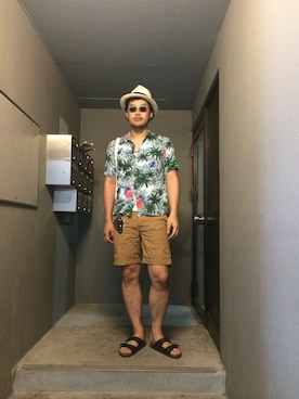 INDVEさん（メンズ・188cm）の夏コーディネート