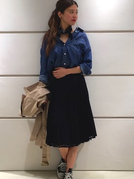 chieさん（レディース・160cm）の春コーディネート