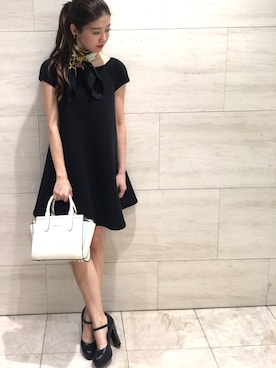 「black」｜chieさん（レディース・160cm）の春コーディネート