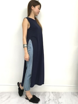 「JILL STUART（ジルスチュアート）のアイテム（パンツ）」を使った、chieさん（レディース・160cm）の夏コーディネート