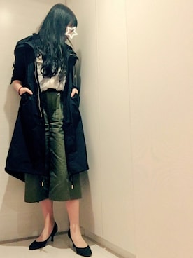 「アイテム（ピアス（両耳用））」を使った、Marukome85さん（レディース・163cm・30代）の春コーディネート