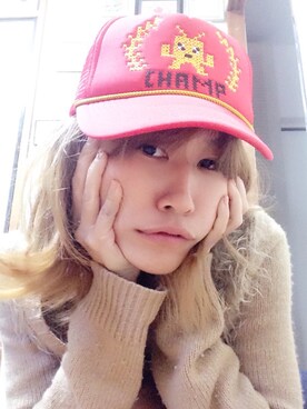 「ゆるカジ」｜「アイテム（キャップ）」を使った、SeriNoricaさん（レディース・153cm）の秋コーディネート