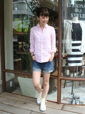 Makkieさん（レディース・158cm）の夏コーディネート