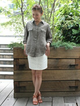 Makkieさん（レディース・158cm）の春コーディネート