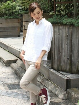 Makkieさん（レディース・158cm）の夏コーディネート