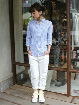 Makkieさん（レディース・158cm）の夏コーディネート