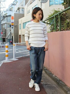 Makkieさん（レディース・158cm）の冬コーディネート