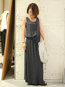 「relume」｜Makkieさん（レディース・158cm）の夏コーディネート