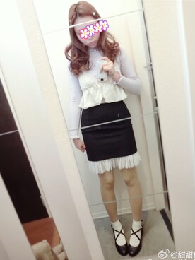 甜甜私房miyu喵さんのコーディネート