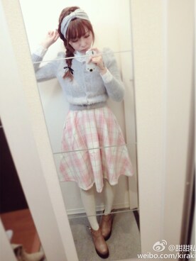 甜甜私房miyu喵さんのコーディネート