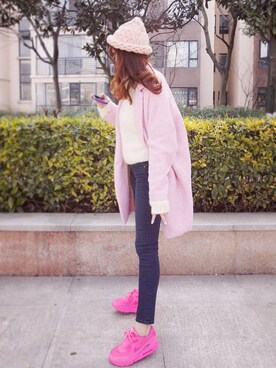 ピンクニット帽 のレディース人気ファッションコーディネート Wear