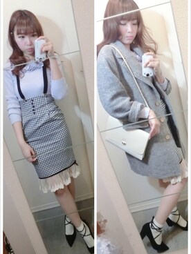 甜甜私房miyu喵さんのコーディネート