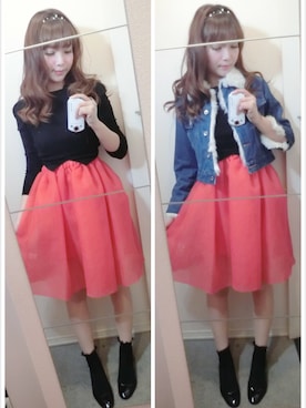 甜甜私房miyu喵さんのコーディネート